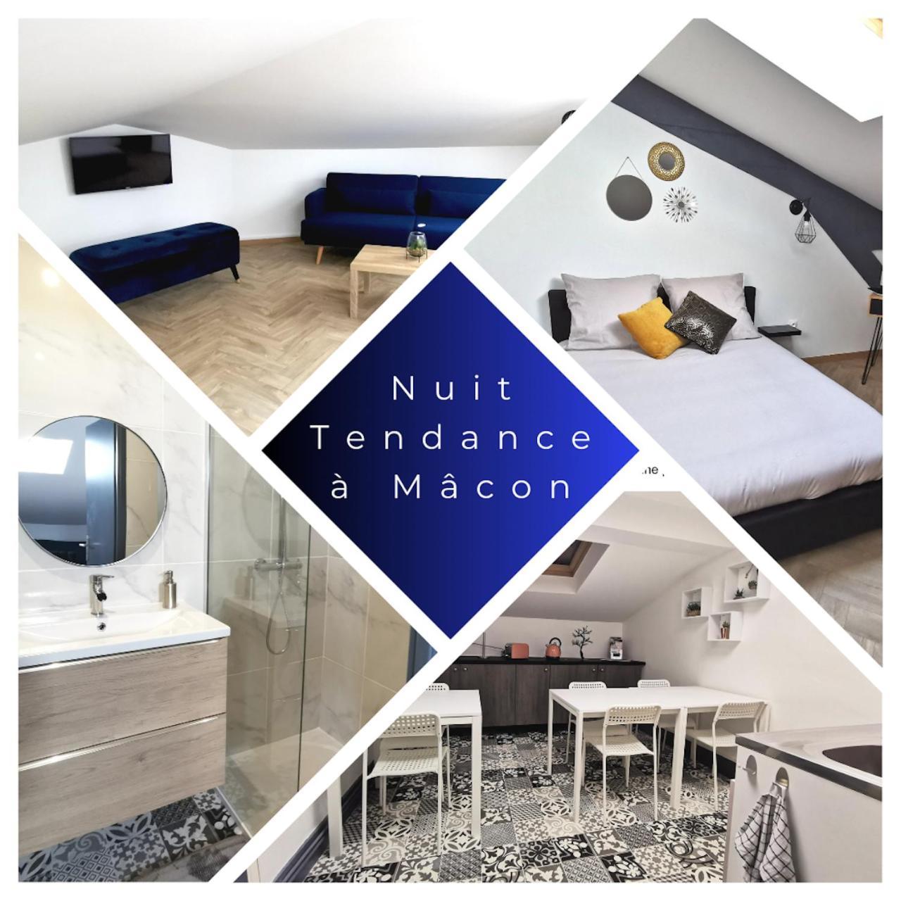 Logement - Nuit Tendance Centre Ville De Macon H Exterior foto