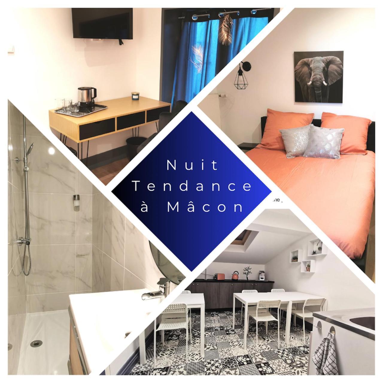 Logement - Nuit Tendance Centre Ville De Macon H Exterior foto