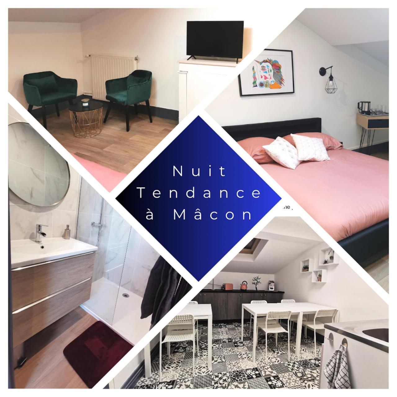 Logement - Nuit Tendance Centre Ville De Macon H Exterior foto